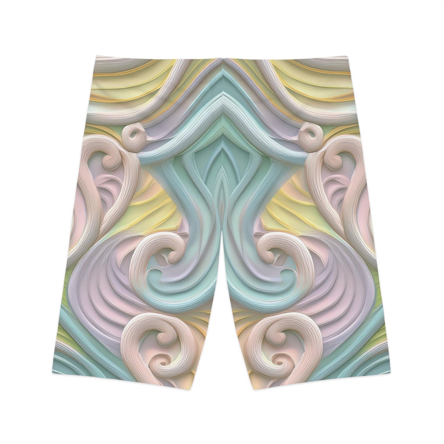 Bike Shorts in Pastel colors - 3d