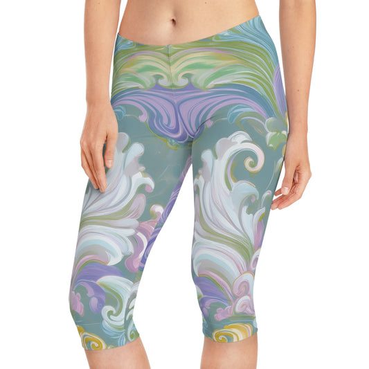 Capri leggings in Pastel colors