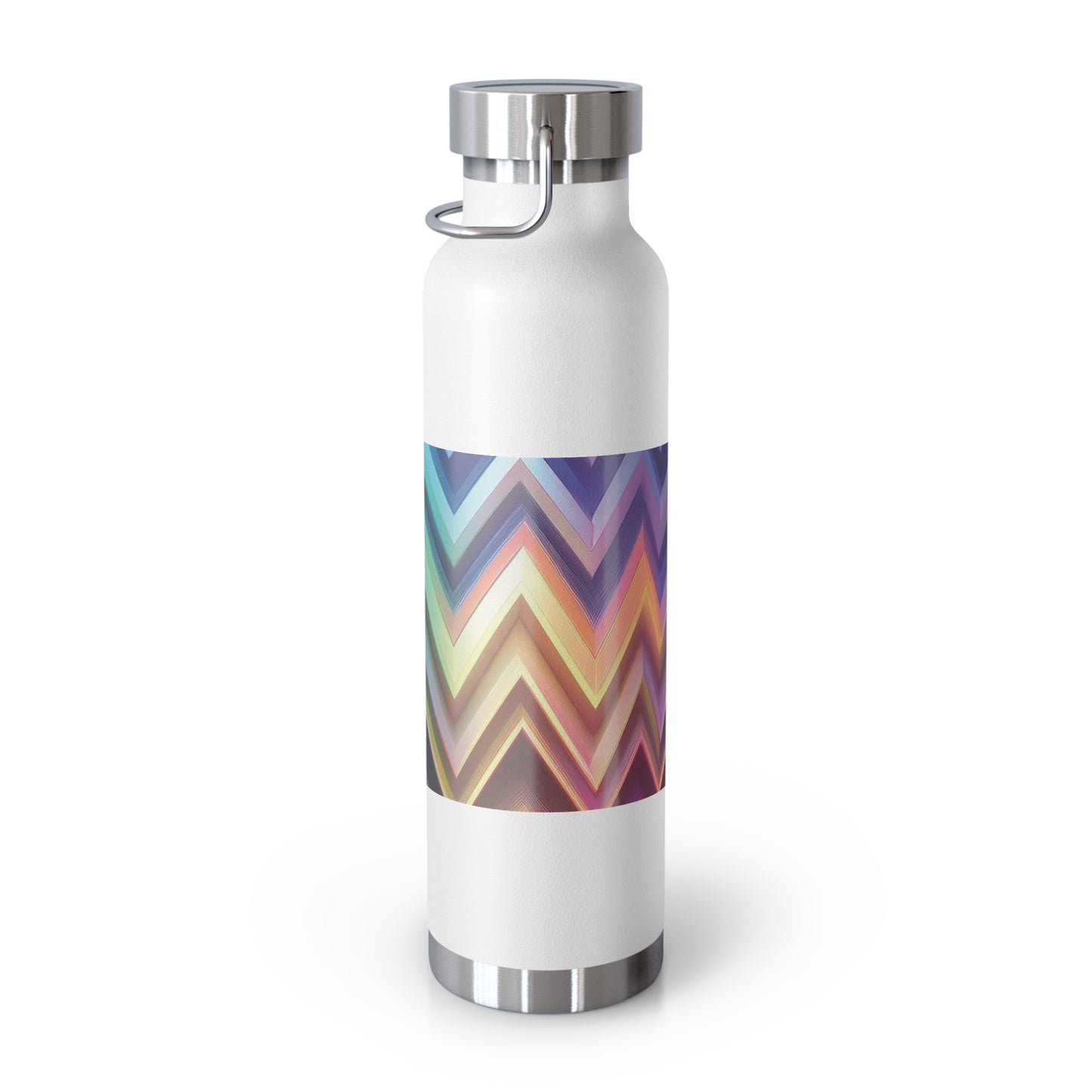 Colorful Copper Insulated Water Bottle - 22oz