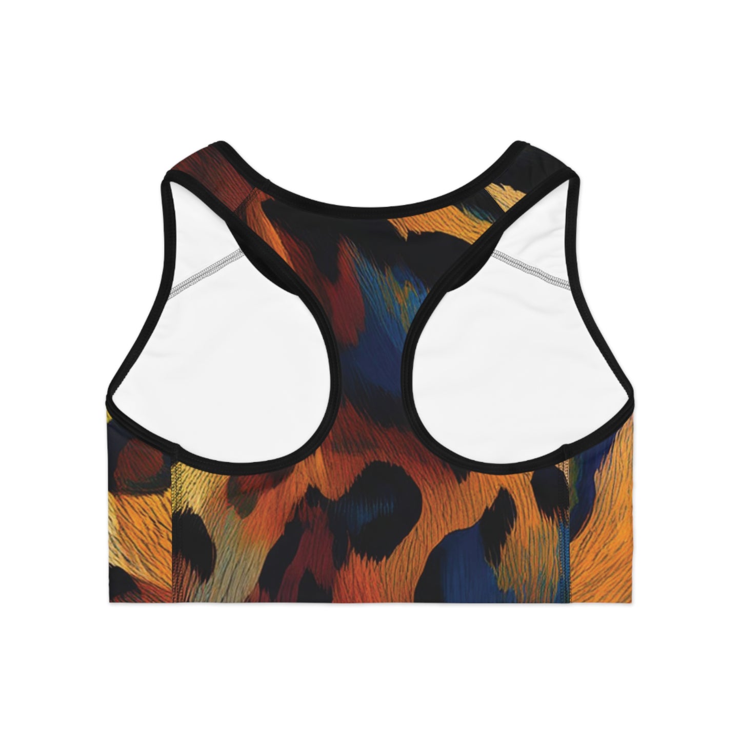 Sports Bra with Animal prints - Jaguar