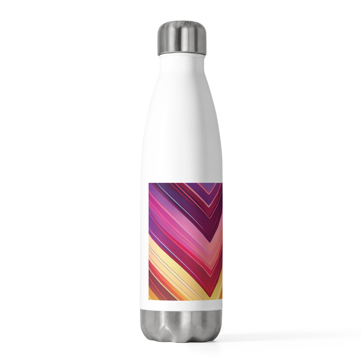 Colorful 20oz Insulated Bottle - Stylish Water Bottle for Active Lifestyles