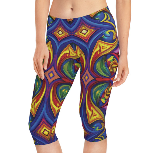 Capri leggings with Ornament