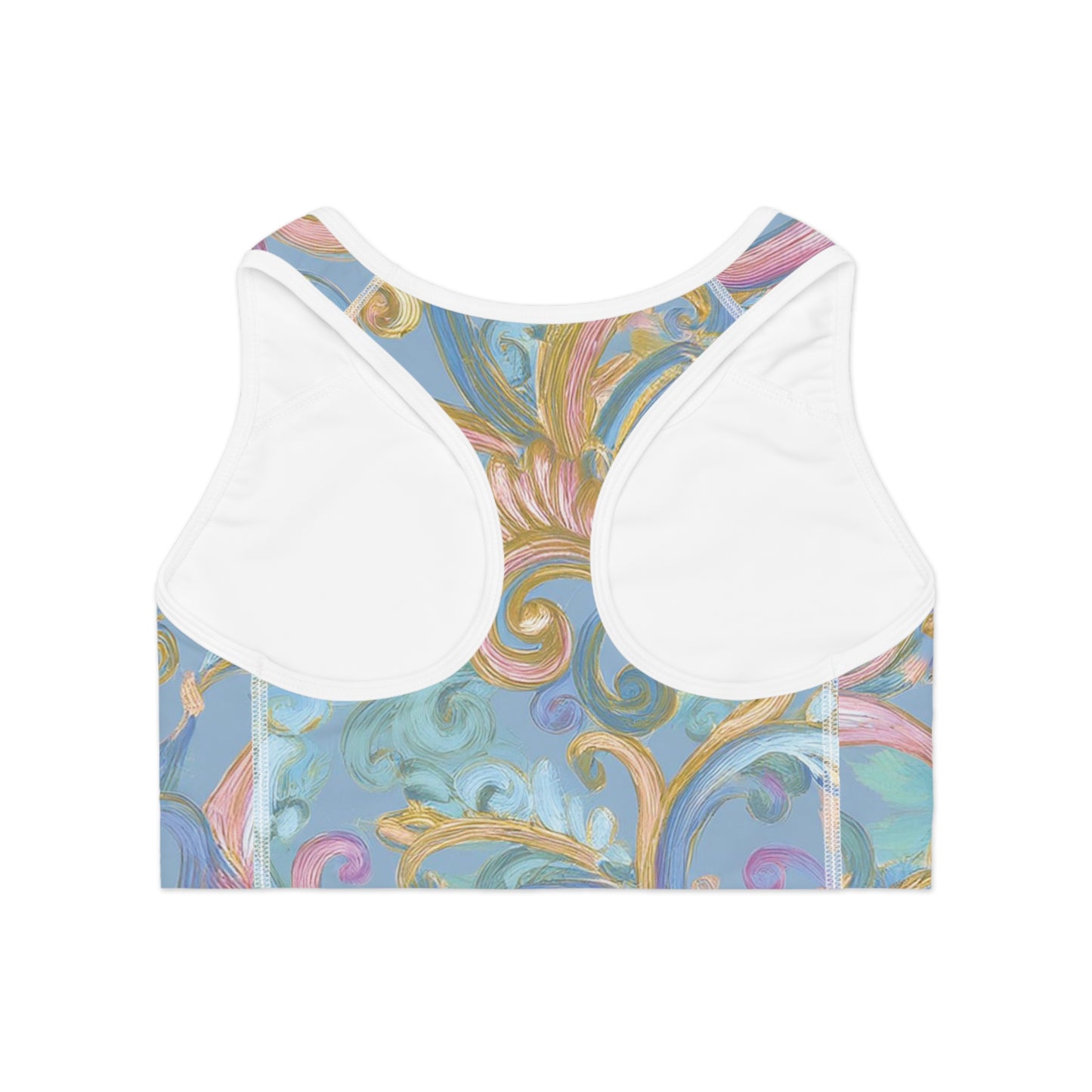 Soutien-gorge de sport aux couleurs pastel