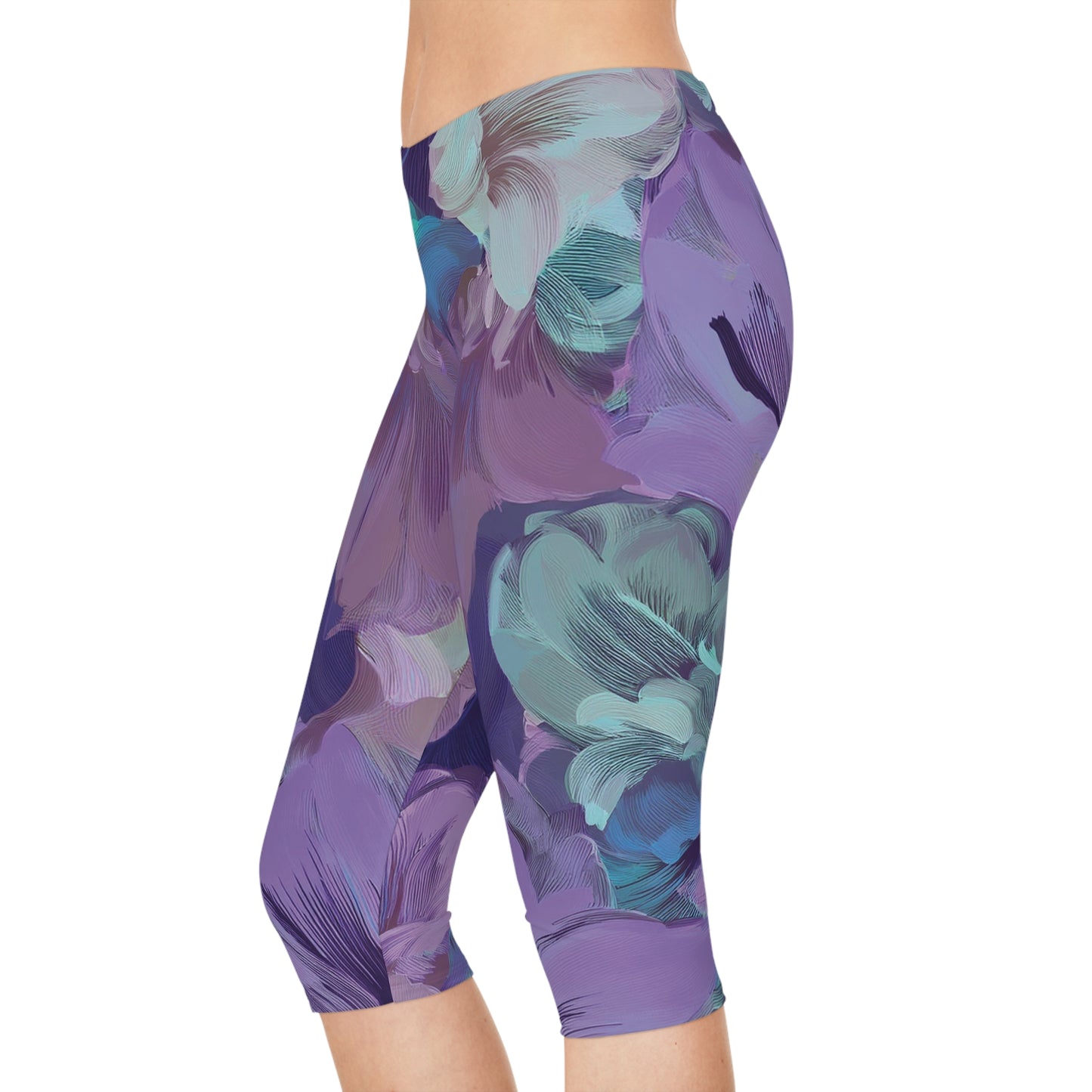 Capri leggings with Floral print