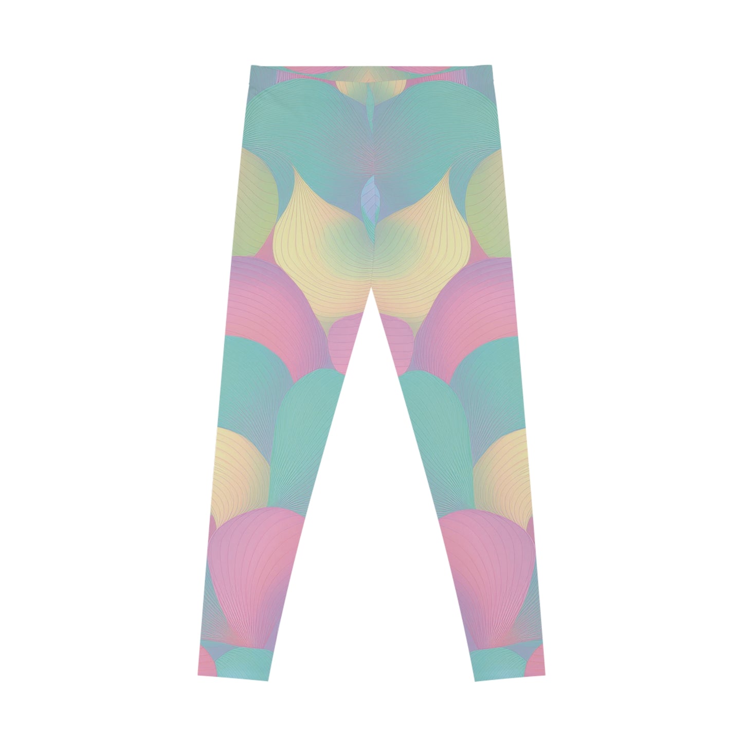 Leggings in Pastellfarben