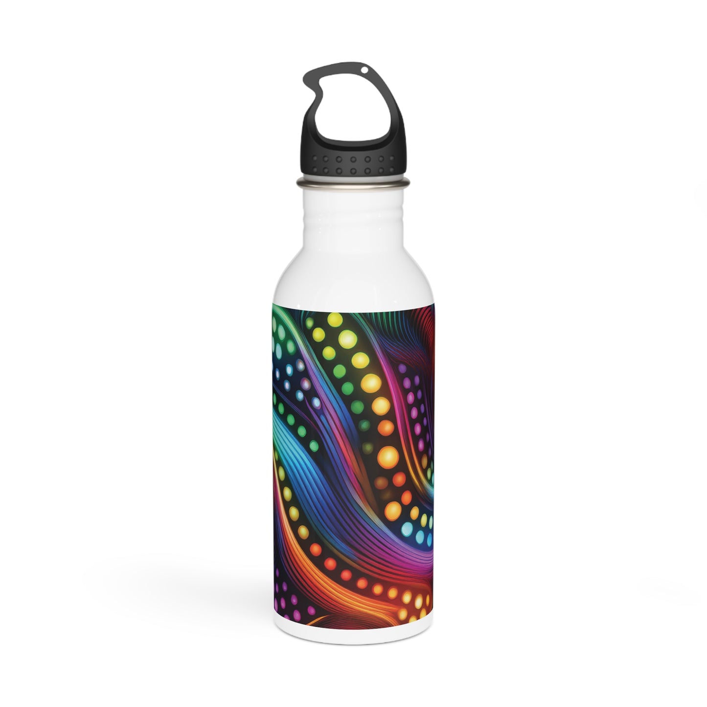 Vibrant Steel Water Bottle - Eco-Friendly Hydration for Fitness & Travel, 20oz