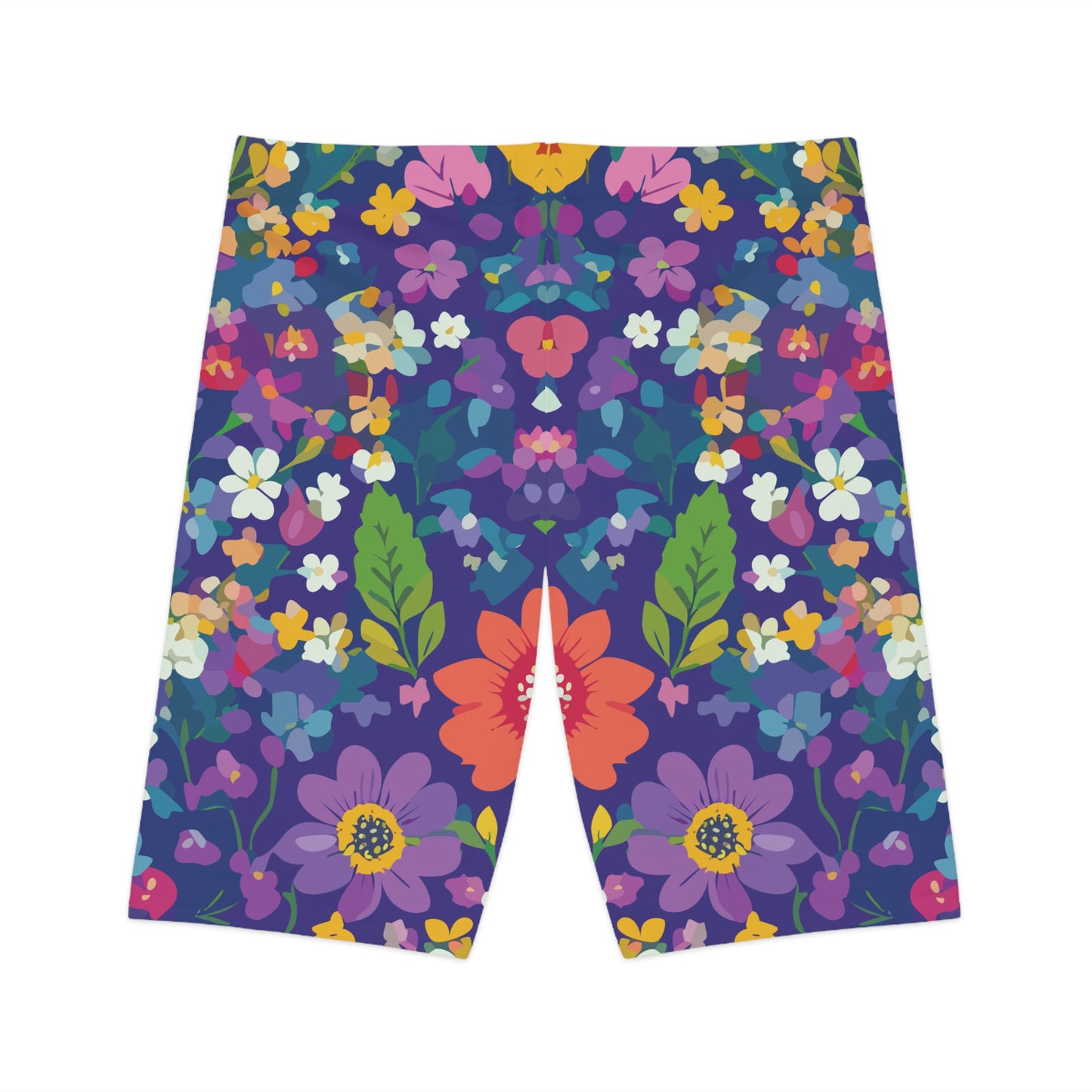 Bike Shorts with Floral prints