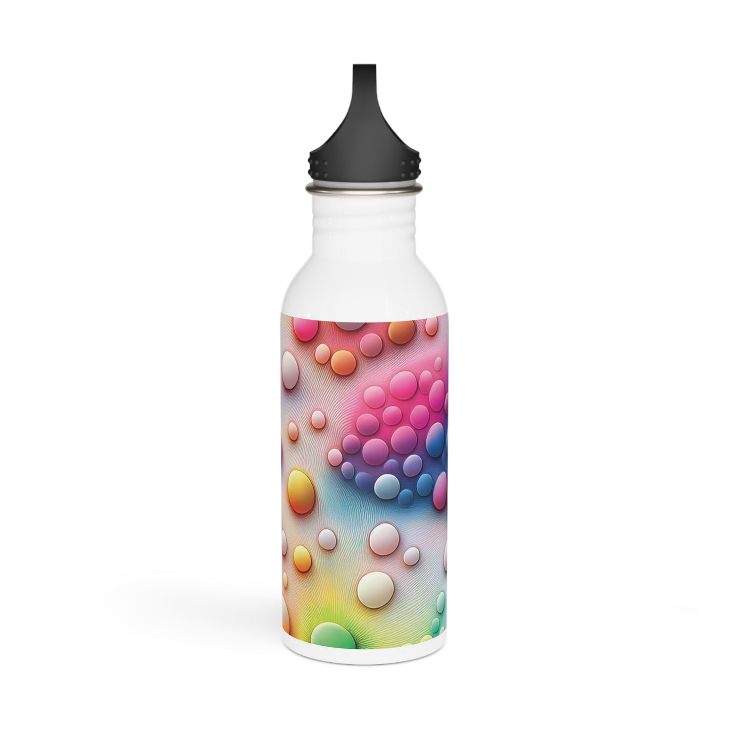 Colorful Steel Water Bottle - Eco-Friendly Hydration for Fitness & Travel, 20oz