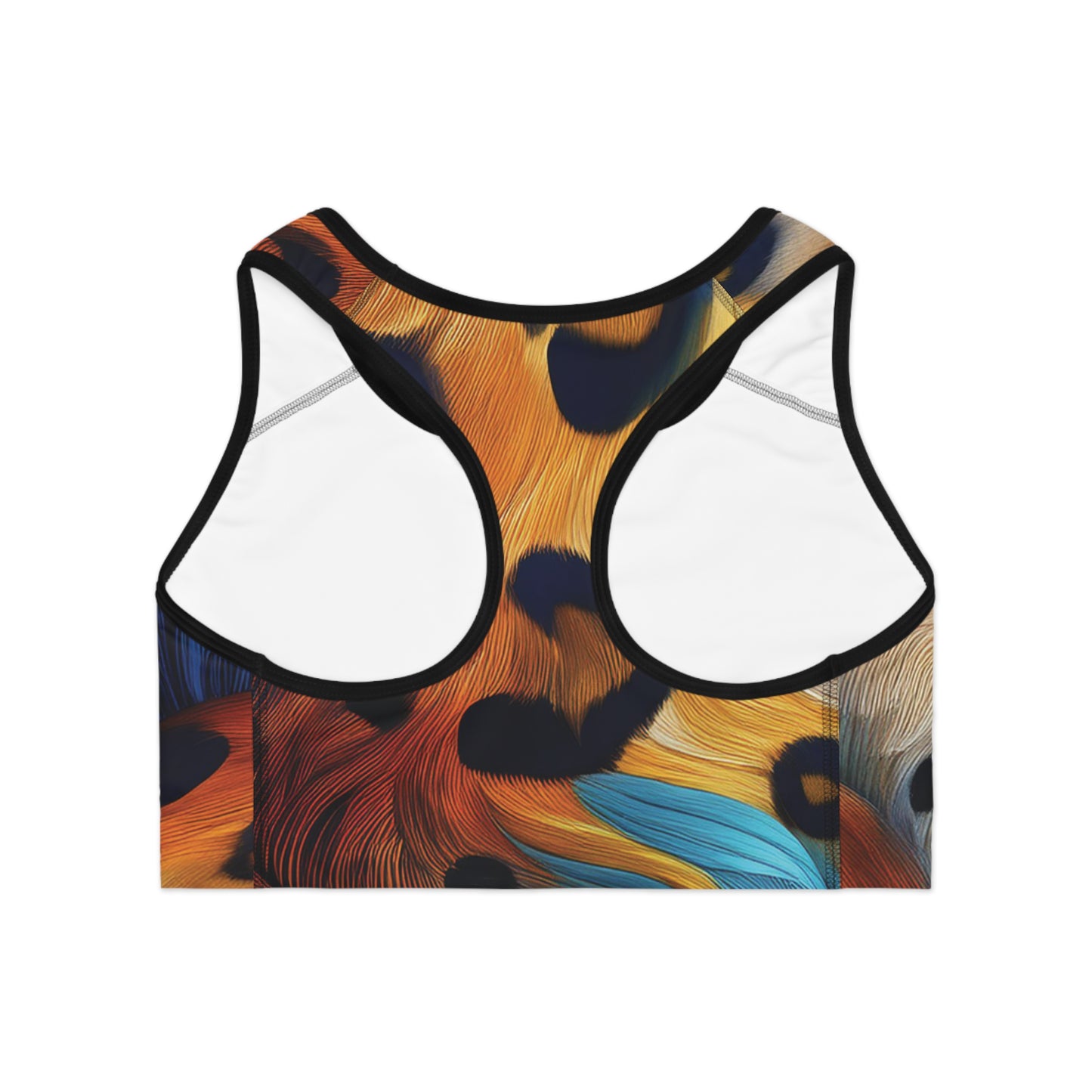 Sports Bra with Animal prints - Cheetah