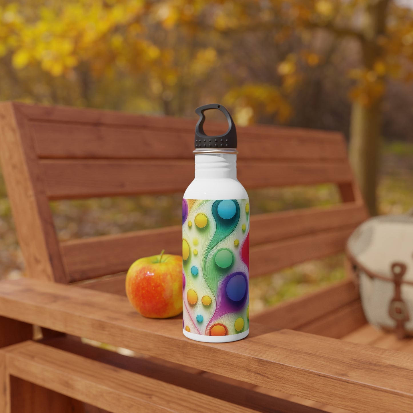 Colorful Steel Water Bottle - Eco-Friendly Hydration for Fitness & Travel, 20oz