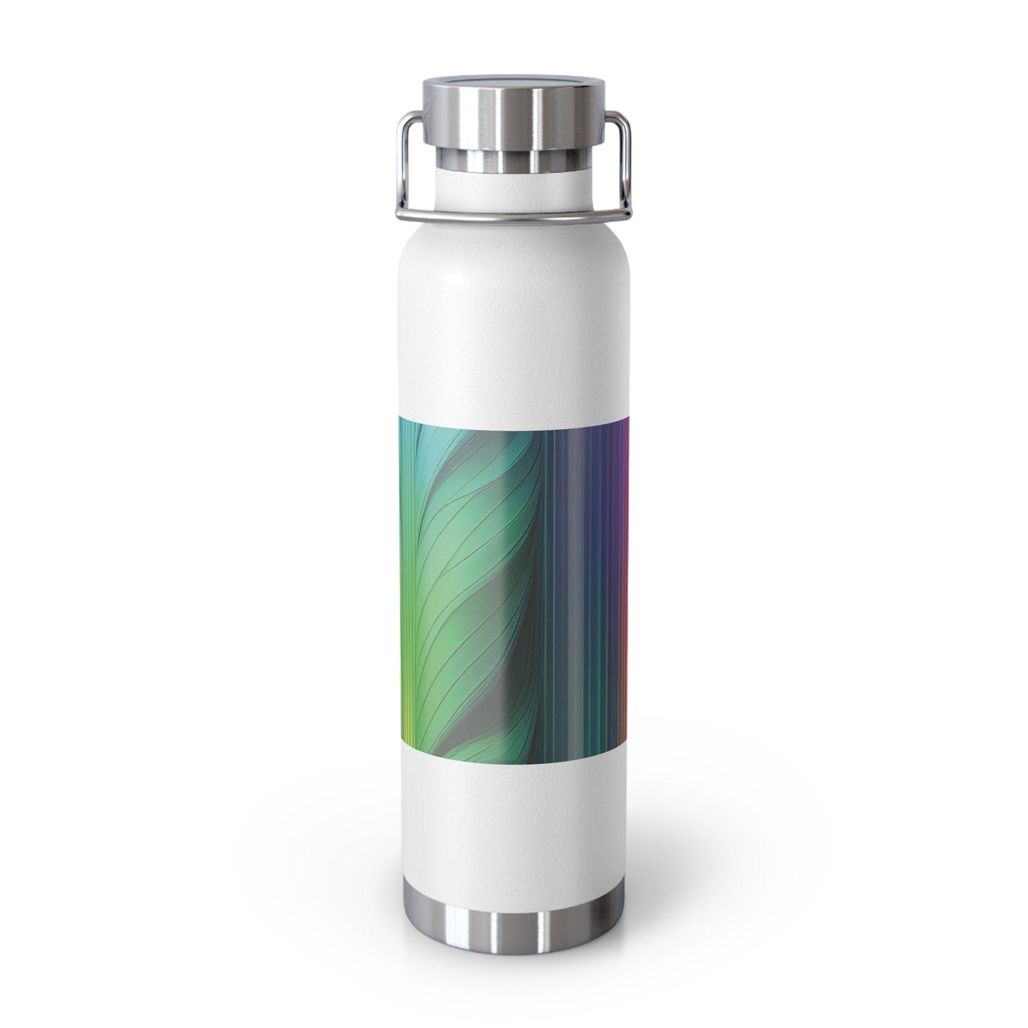 Colorful Copper Insulated Water Bottle - 22oz