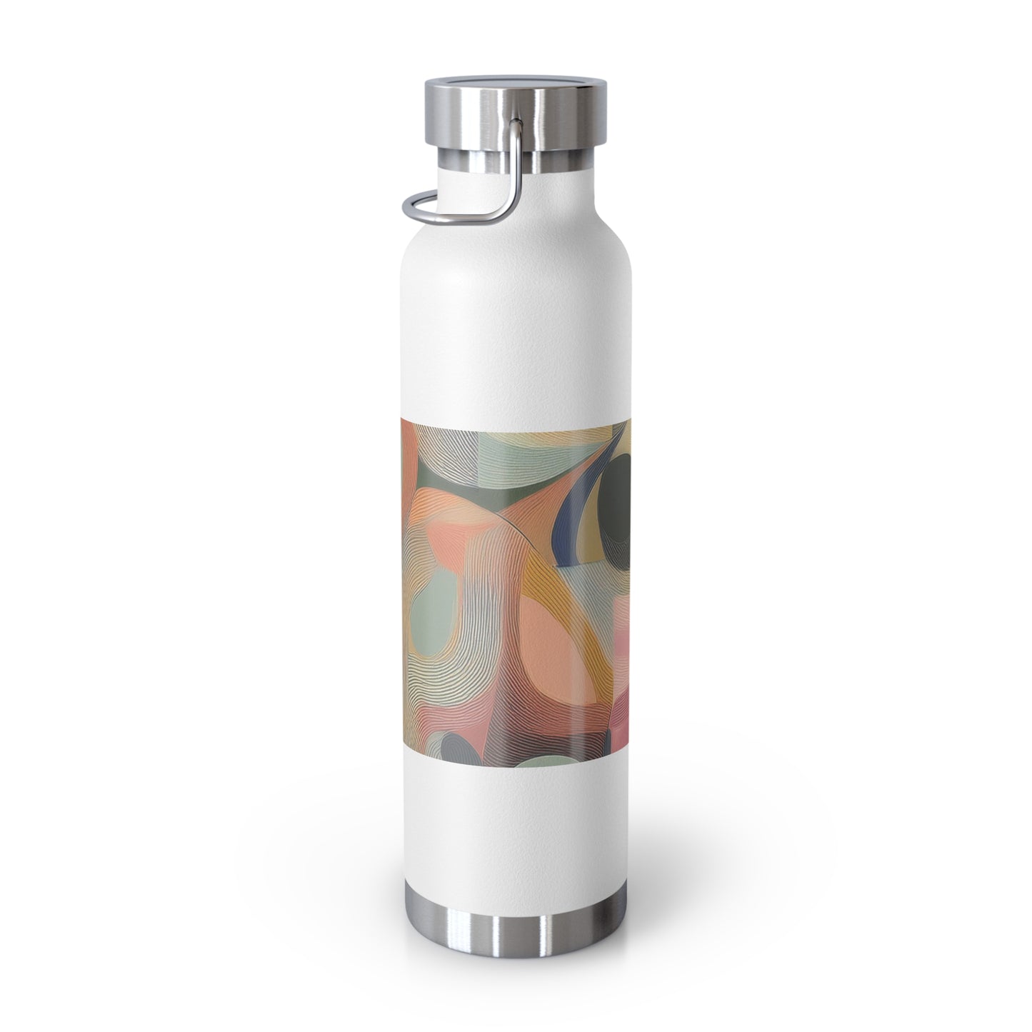 Colorful Copper Insulated Water Bottle - 22oz