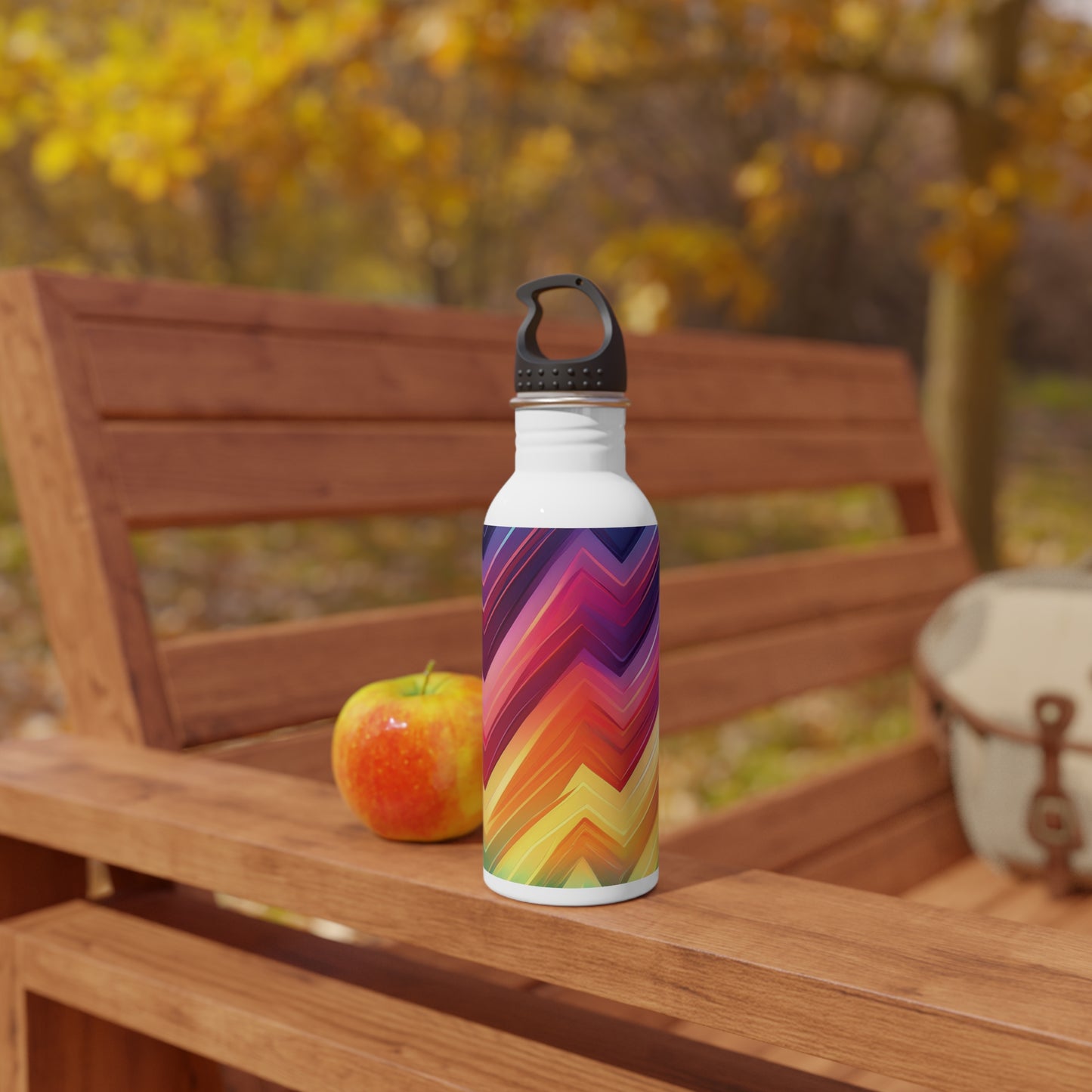 Colorful Steel Water Bottle - Eco-Friendly Hydration for Fitness & Travel, 20oz