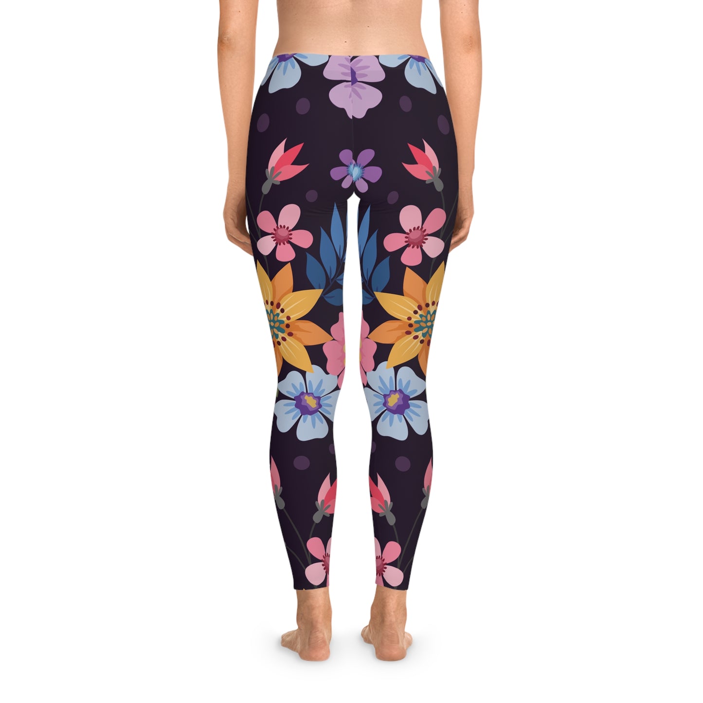 Legging à imprimé floral