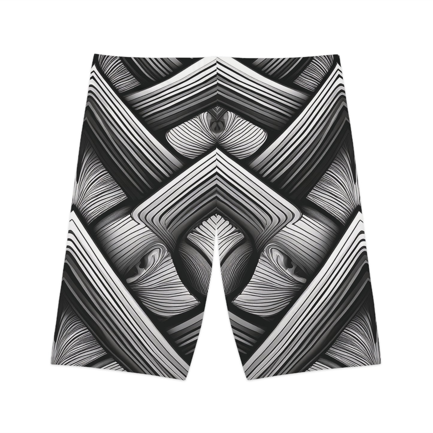 Bike Shorts In Black and White