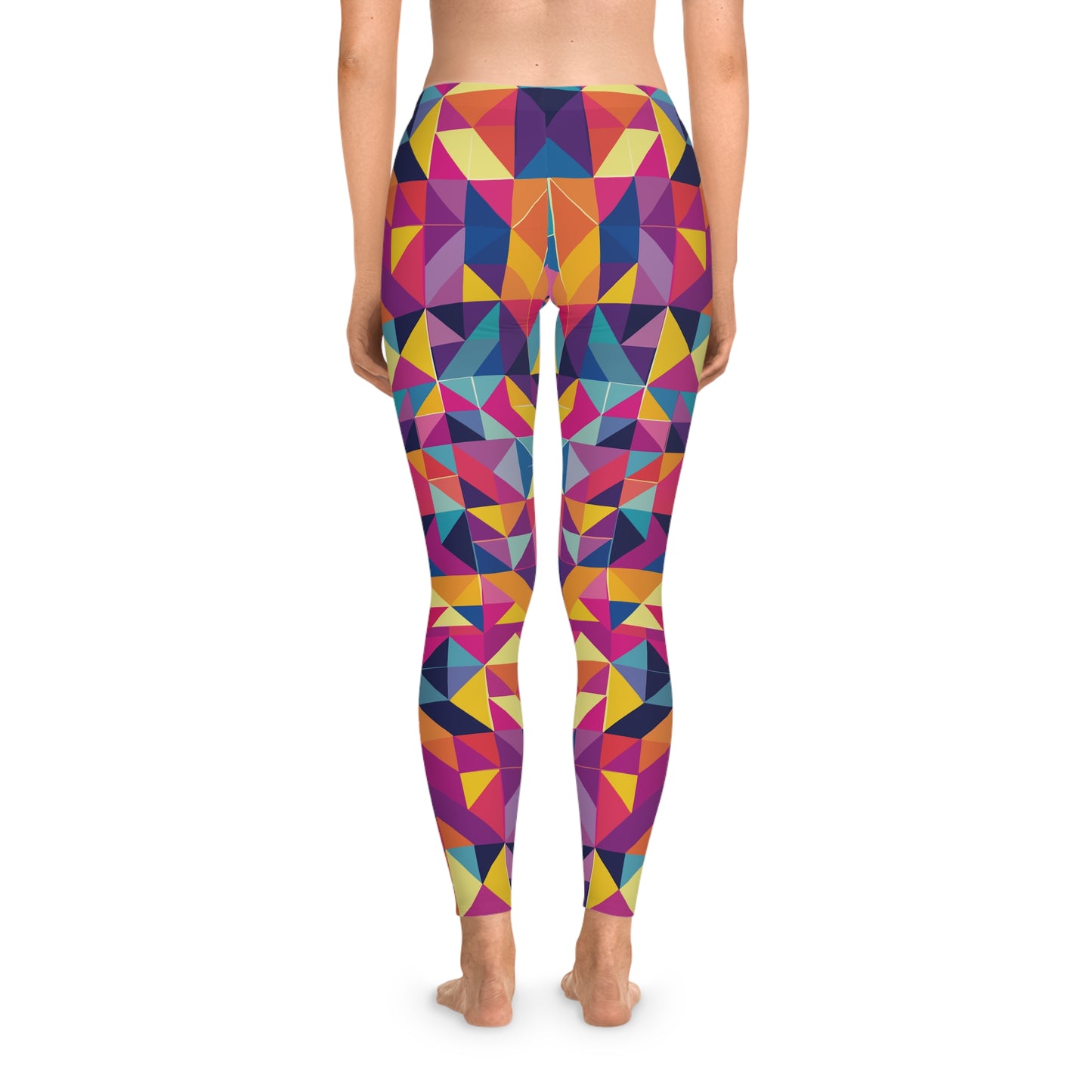 Leggings avec imprimé abstrait